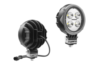 LED work lamp with cable and H9-H11 connector